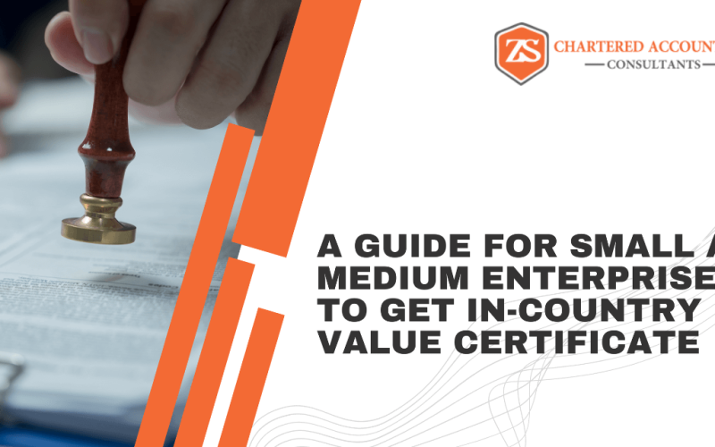 A Guide for Small and Medium Enterprises to Get In-Country Value Certificate
