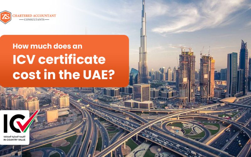 How much does an ICV certificate cost in the UAE?
