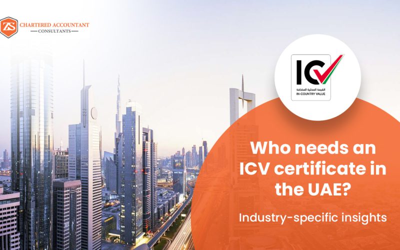 Who needs an ICV certificate in the UAE?